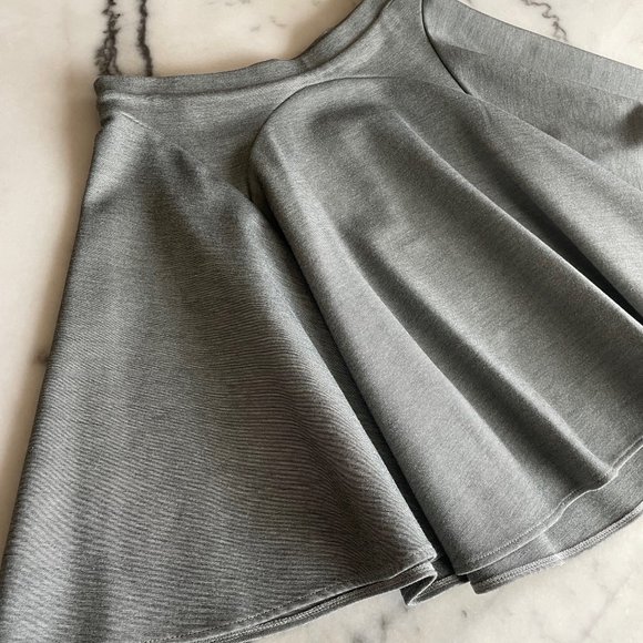 Mason Grey Flouncy Skirt - Picture 6 of 8